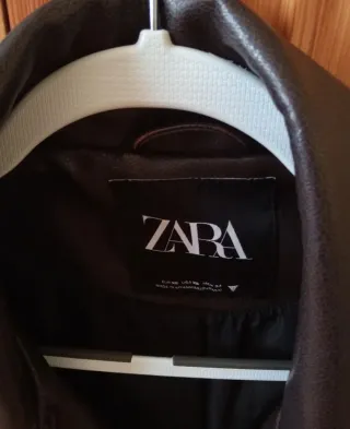 Cazadora Biker Marrón Chocolate