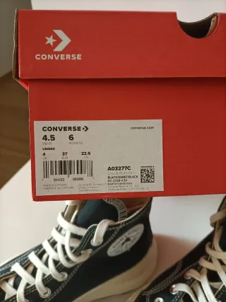 Converse Chuck 70 At-Cx Hi Unisex Nero