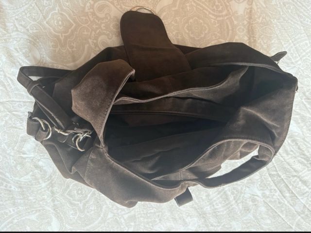 Bolso efecto piel vuelta