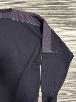 Jersey Paul & Shark Azul Marino con Detalles Verde