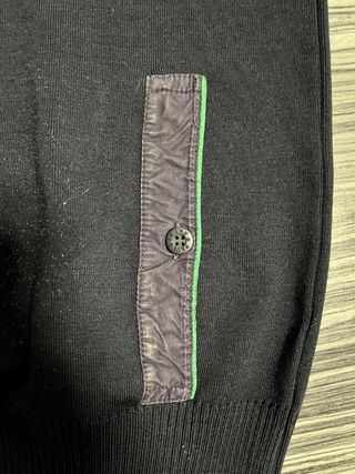 Jersey Paul & Shark Azul Marino con Detalles Verde