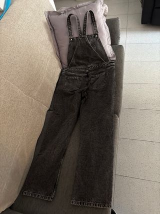 Peto vaquero gris talla 42