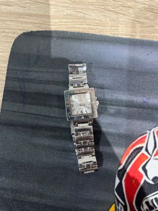 Reloj Casio Plata y Blanco Mujer