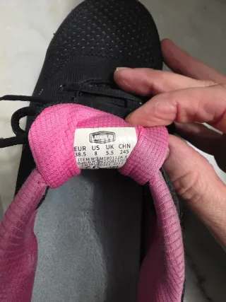 Zapatos de Seguridad Negros y Rosas