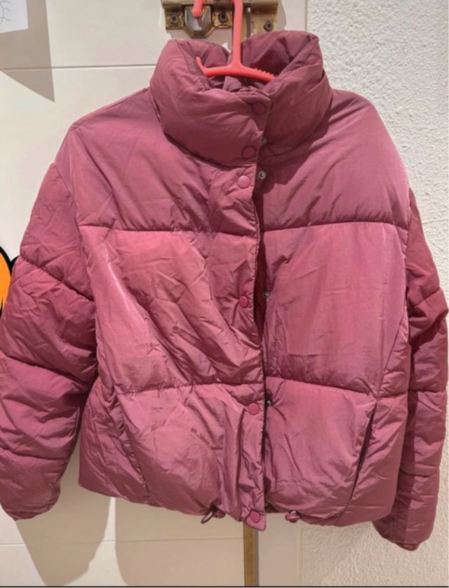 Plumas rosa en perfecto estado Muy calentito