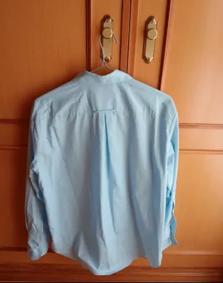 Camisa oversize azul