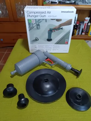 Desatascador Aire Comprimido InnovaGoods Klingun
