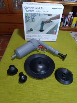 Desatascador Aire Comprimido InnovaGoods Klingun