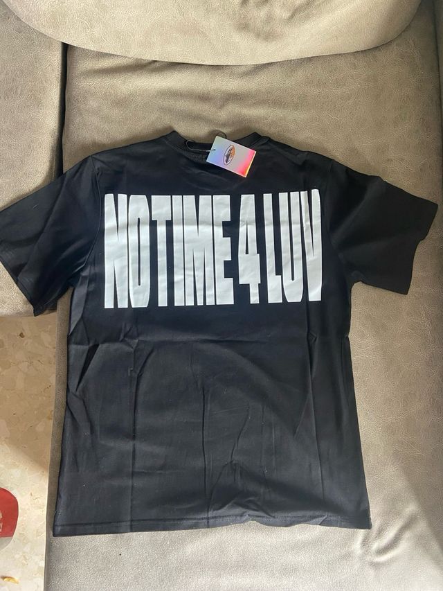 Camiseta Corteiz Oversize Negra Talla M