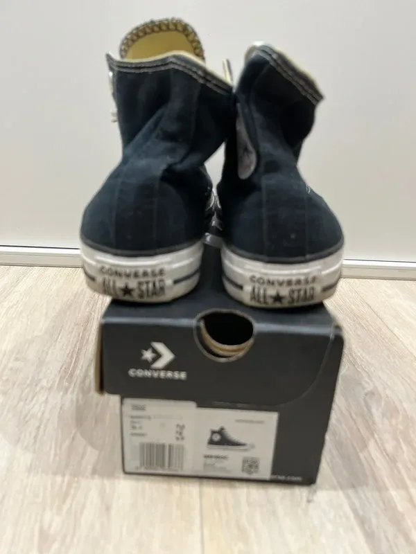 Zapatillas Converse All Star Negras Talla X