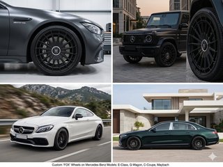 JUEGO LLANTAS 18 PULGADAS 5X112 MERCEDES