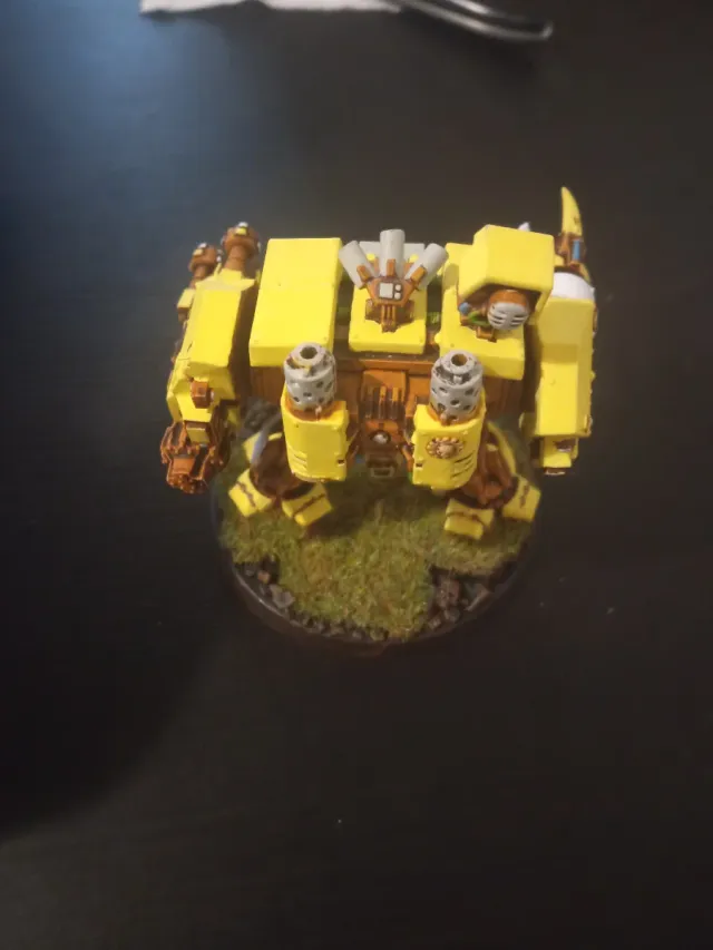 Dreadnought space marine warhammer imperial fist