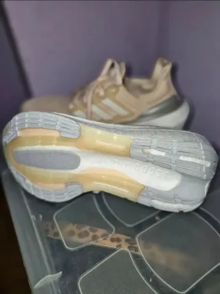 Zapatillas Adidas Ultraboost Beige/Rosa Talla 38