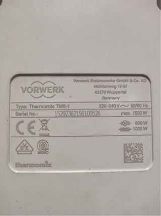 Thermomix TM5 Vorwerk