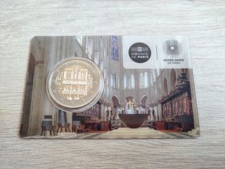 Coincard Moneda 2 euros Francia 2025 Notre Dame