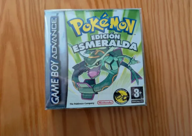 Juego Pokémon Esmeralda PAL Esp Gameboy Advanced