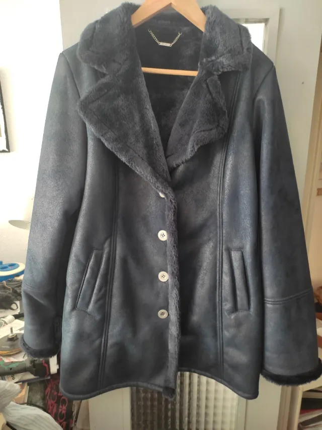 Chaqueta azul punto Roma talla 42