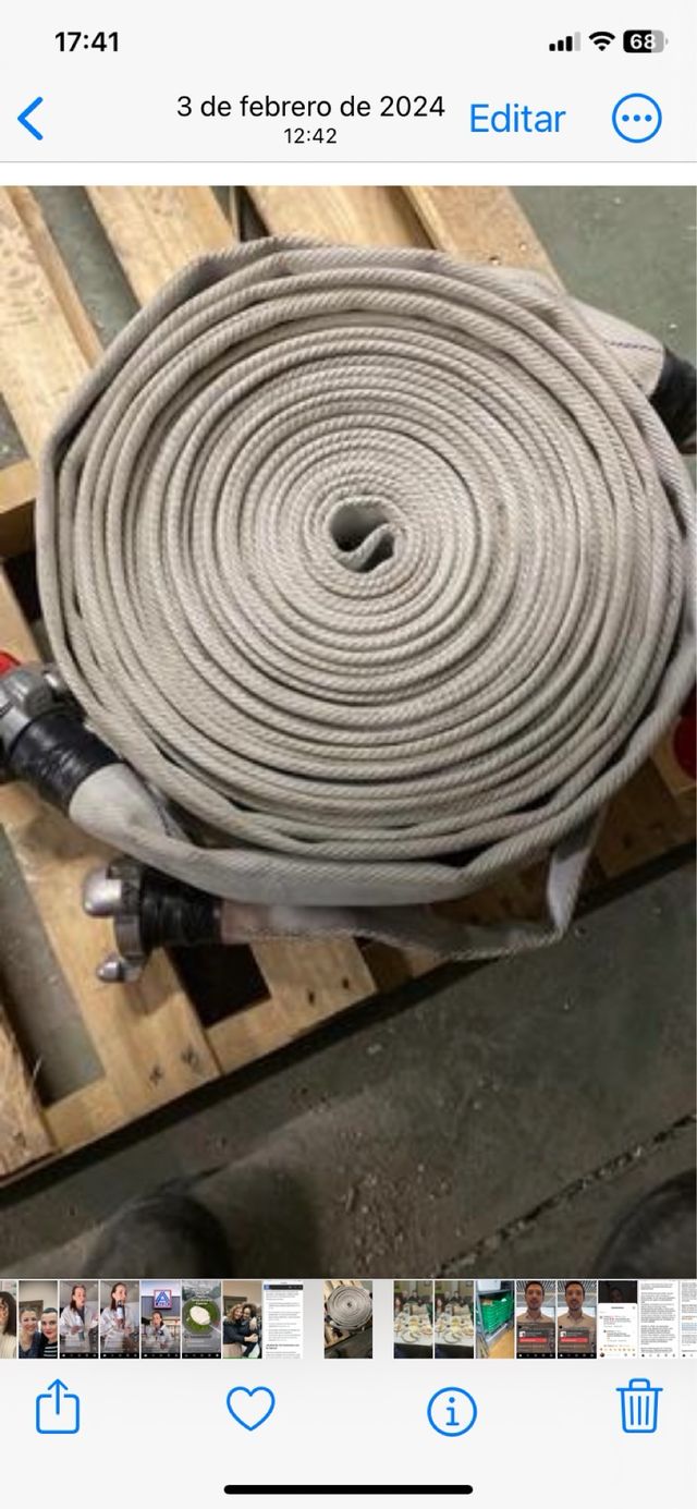 Mangueras de Incendio (30m, 20m, 15m)