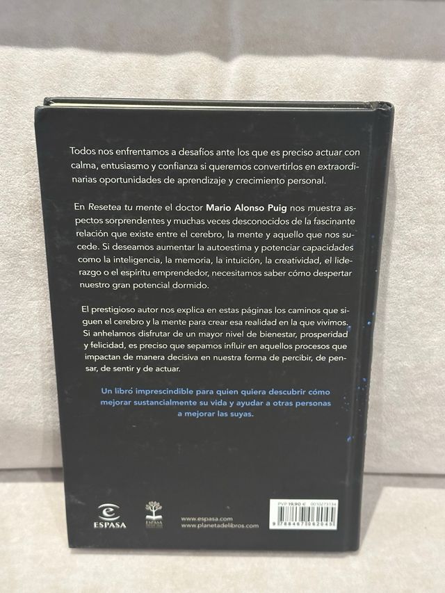 Resetea tu mente + Regalo. Mario Alonso Puig