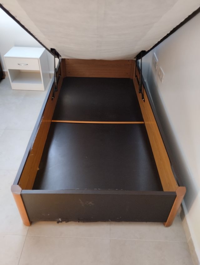 2 Canapés abatibles 90cm