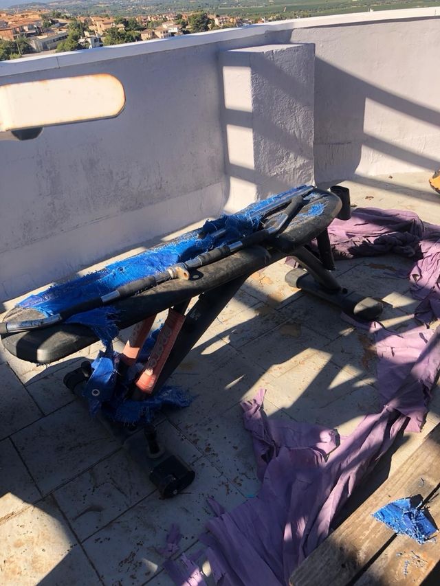 Bicicleta Eliptica y presbanca para pectoral