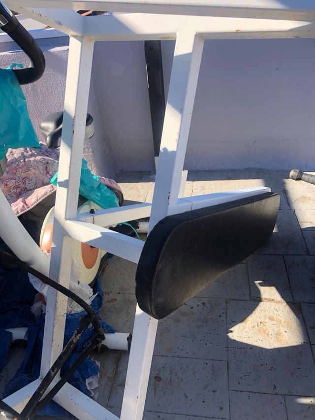 Bicicleta Eliptica y presbanca para pectoral