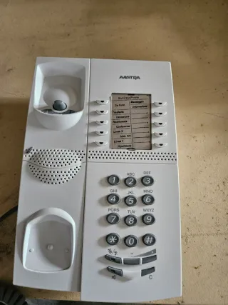 Telefono Aastra Dialog 4220 Bianco