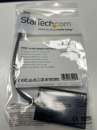Adaptador HDMI a VGA StarTech.com con Audio