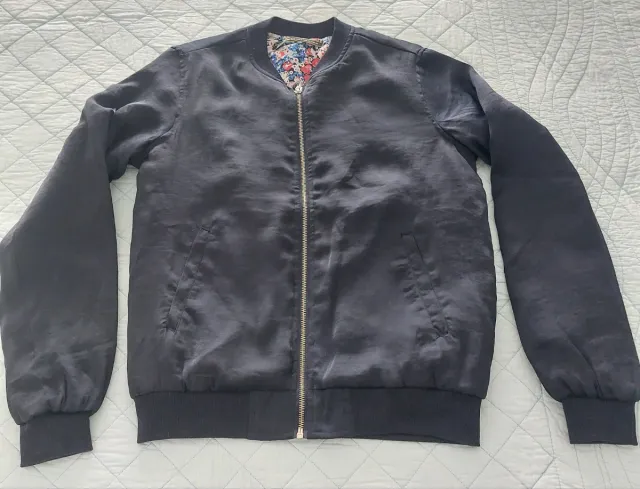 Chaqueta azul marino mujer...