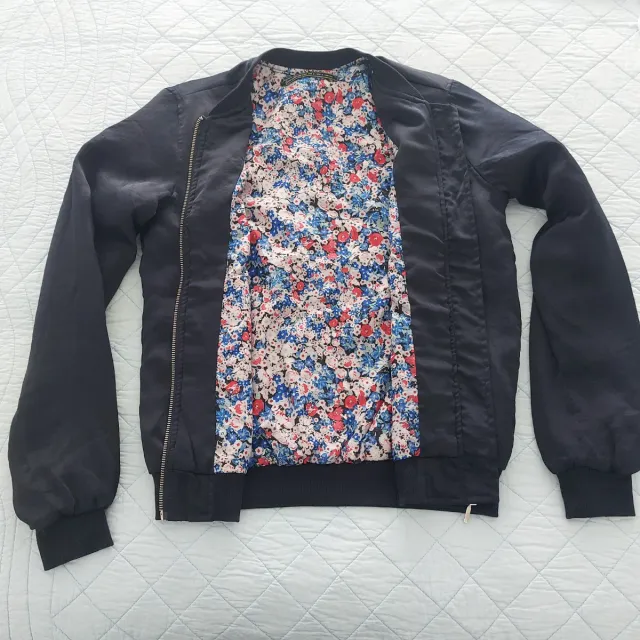 Chaqueta azul marino mujer...