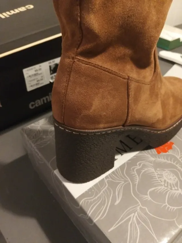 Botín Camel de Ante