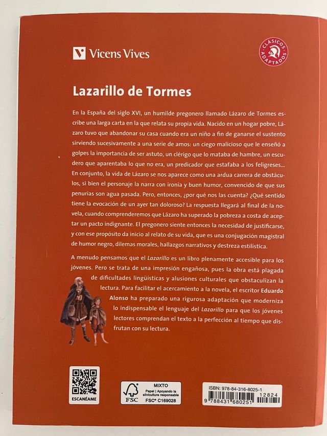 El Lazarillo De Tormes N/c (clasicos Adaptados)...
