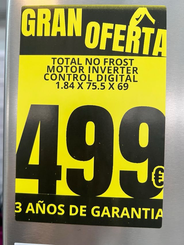 Nevera KROMMS americana de 4 cuatro puertas