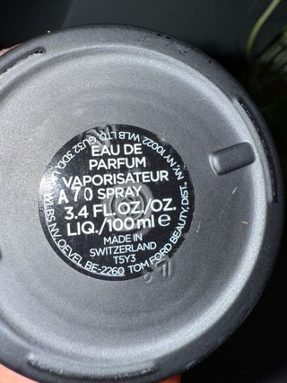 Bottiglietta vuota profumo Tom Ford Ombré Leather