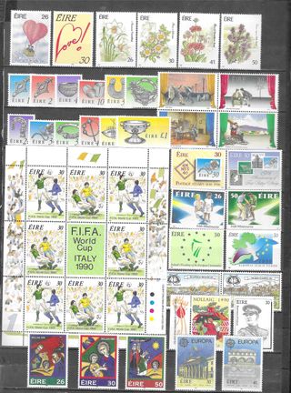 Sellos Irlanda 1990 - Año Completo