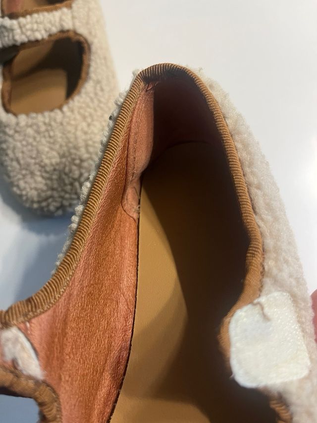 Zapatos borreguito piel talla 31