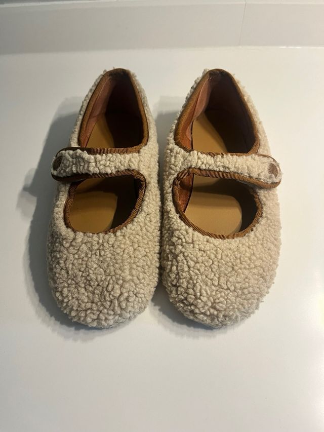 Zapatos borreguito piel talla 31