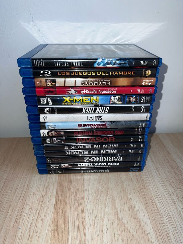 Lote 15 Películas Blu-ray Acción/Aventura/Sci-Fi..