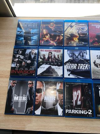 Lote 15 Películas Blu-ray Acción/Aventura/Sci-Fi..