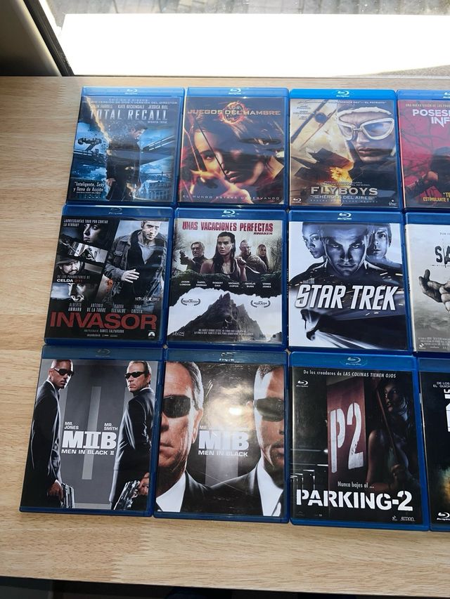 Lote 15 Películas Blu-ray Acción/Aventura/Sci-Fi..