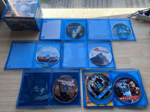 Lote 15 Películas Blu-ray Acción/Aventura/Sci-Fi..
