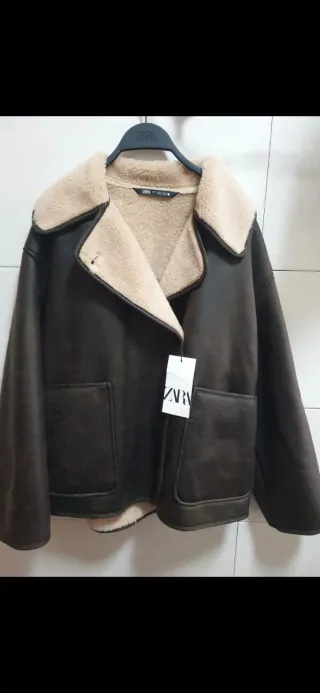 Cazadora doble faz Zara