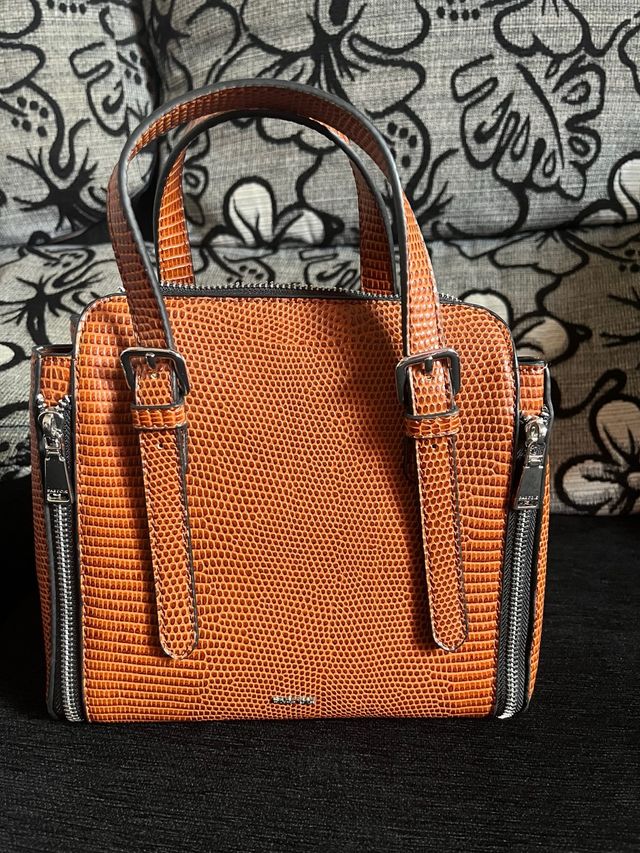 Bolso de mano marrón Parfois