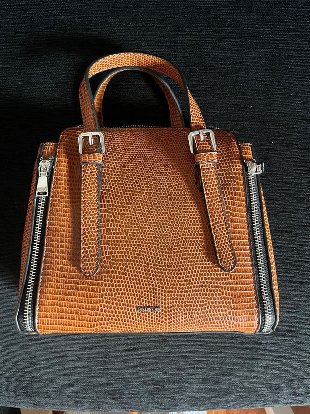 Bolso de mano marrón Parfois