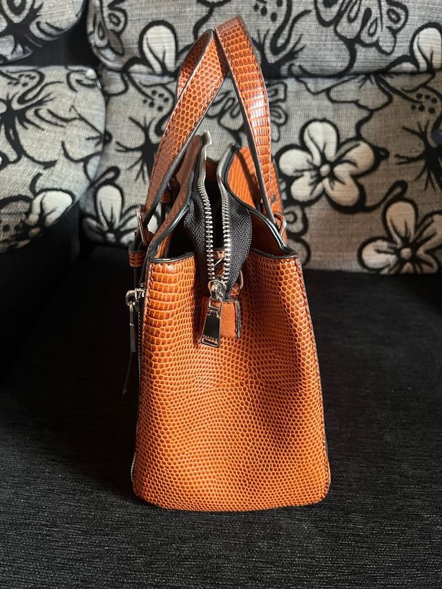 Bolso de mano marrón Parfois