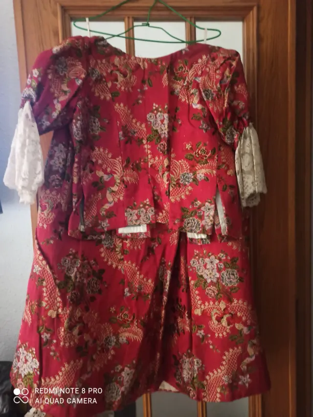 Traje de Fallera Multicolor