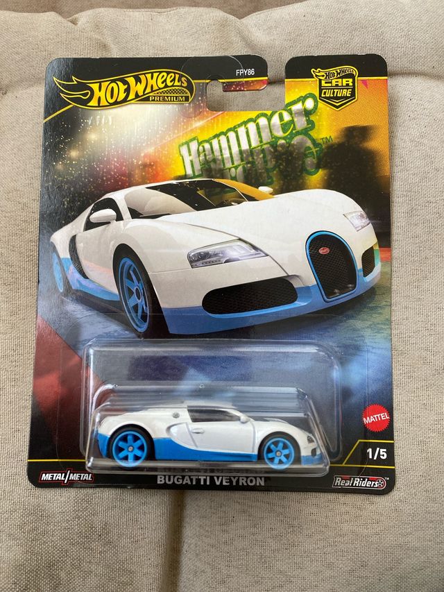 Hot Wheels Premium Bugatti Veyron Car Culture