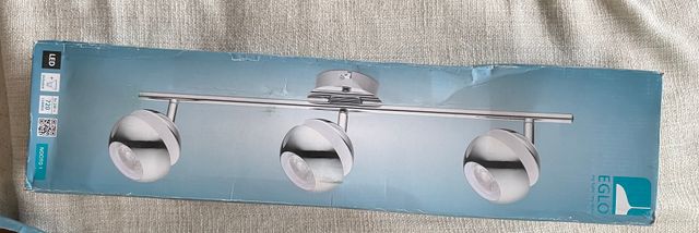 Lámpara Eglo Nocito 1 LED Plata.