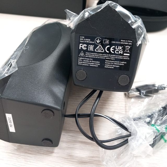 Altavoces Logitech S150 USB Negros