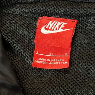 Chaqueta Nike Vintage Clásica Roja y Negra